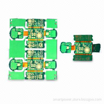 Four-layer Rigid-flex PCB with 1.6mm Rigid Board Thickness